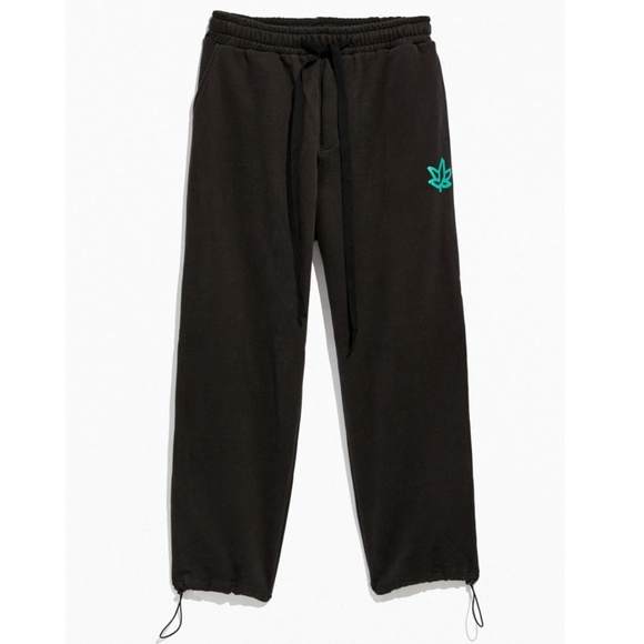 NWT AJO AJOBYAJO Thur Sweatpant Faded Black Gray